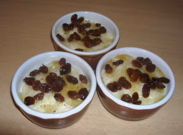 Riz au lait amandes fleur d oranger marocain