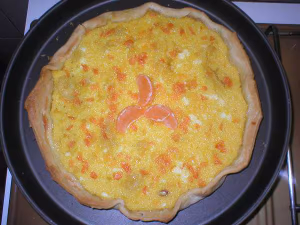 Tarte aux clementines