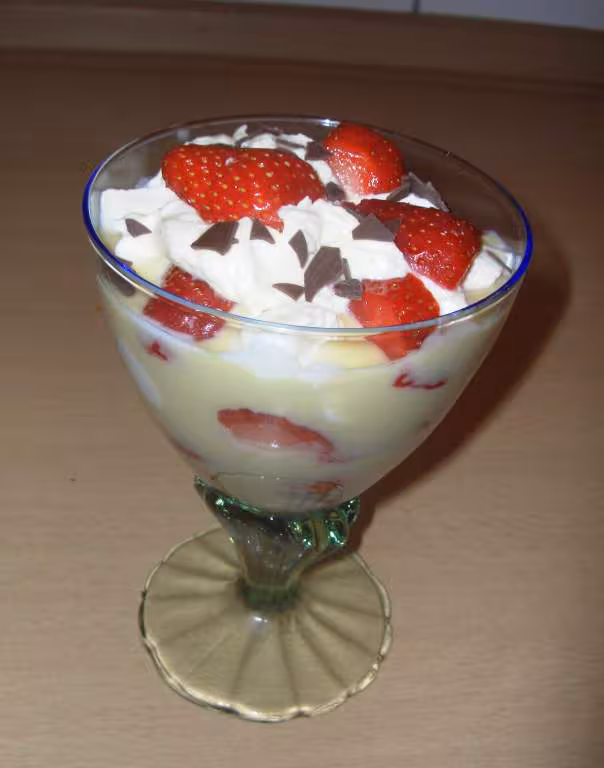 Triffle aux fraises express