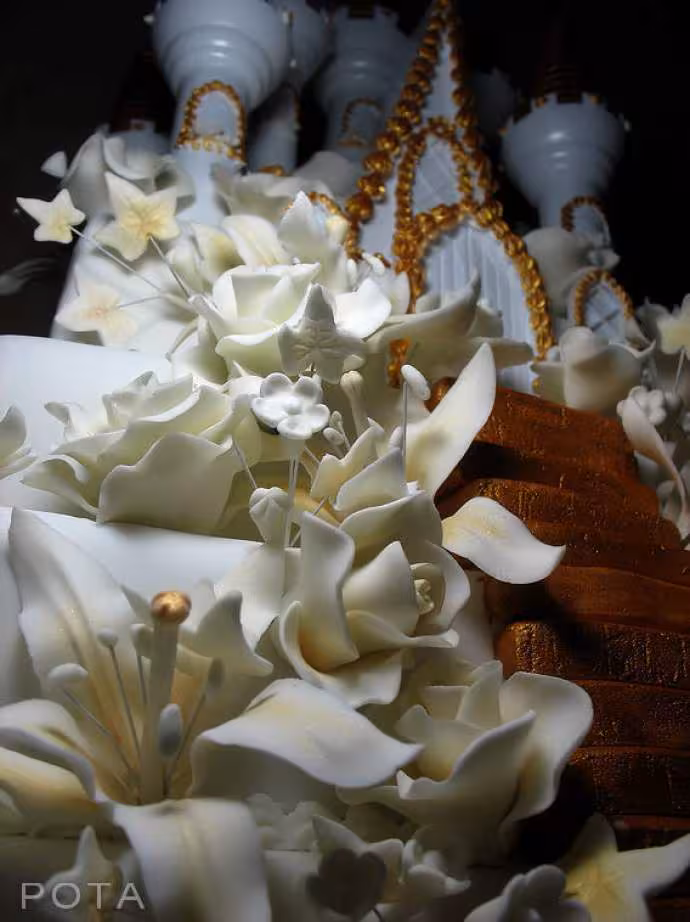 Grand gateau de mariage