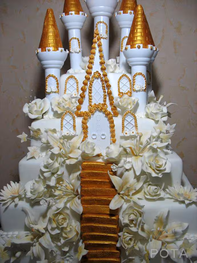 Grand gateau de mariage