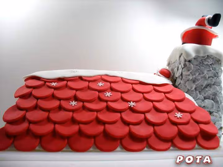 Pere noel gateau