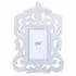 Cadre photo baroque blanc 2