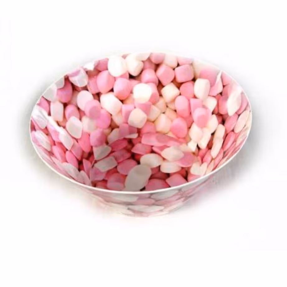 Saladier decor marshmallows