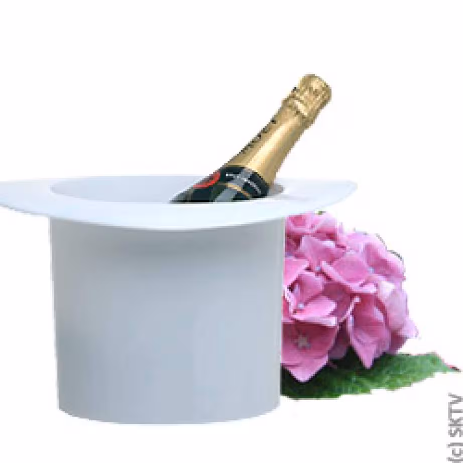 Seau a champagne arsene blanc