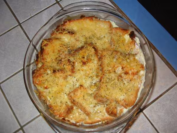 Gratin de biscottes