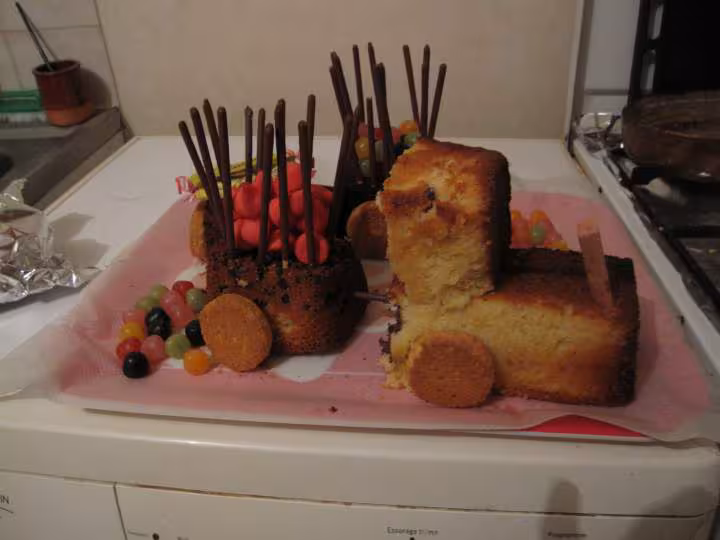 Gateau train 2