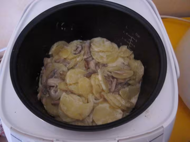 Pommes de terre champignon