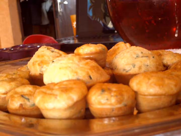Bouchees crabe ciboulette