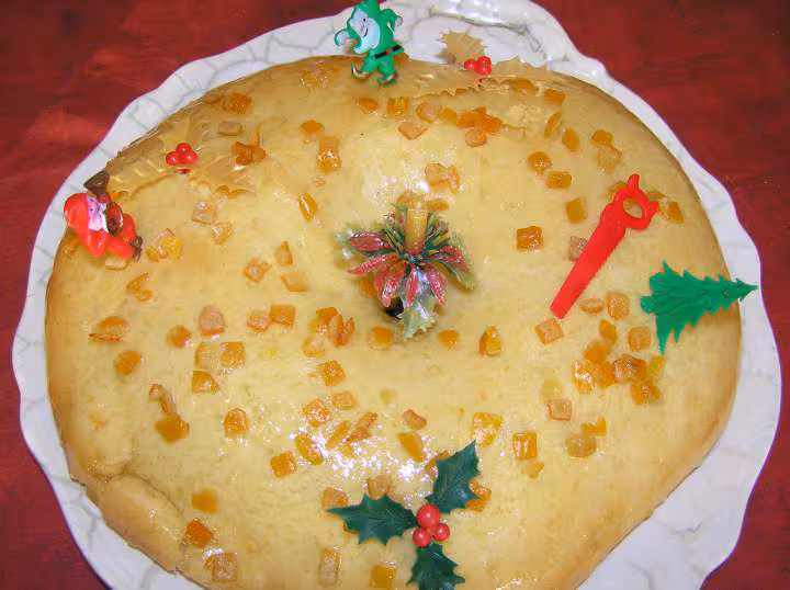 Galette des rois briochee