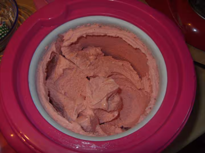 Glace a la fraise
