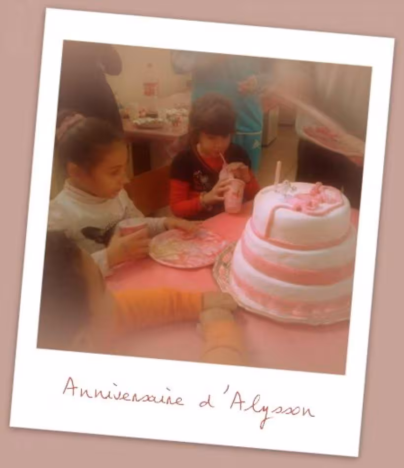 Annversaire d alysson