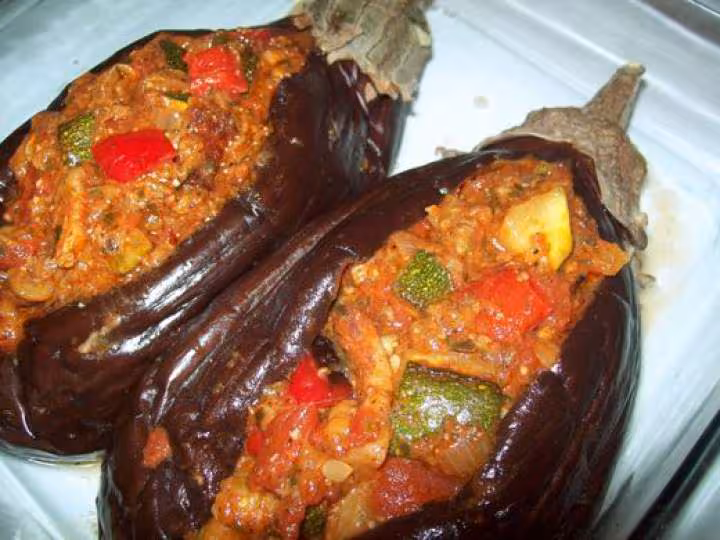 Aubergine avant cuisson