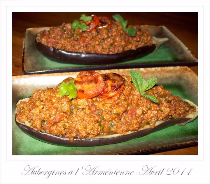 Aubergines a l armenienne