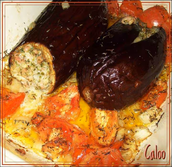 Aubergines farcies