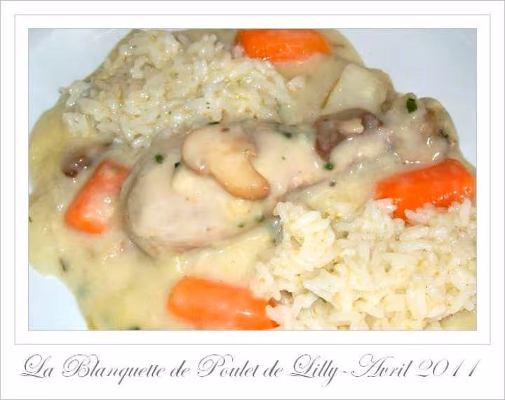 Blanquette de poulet de lilly