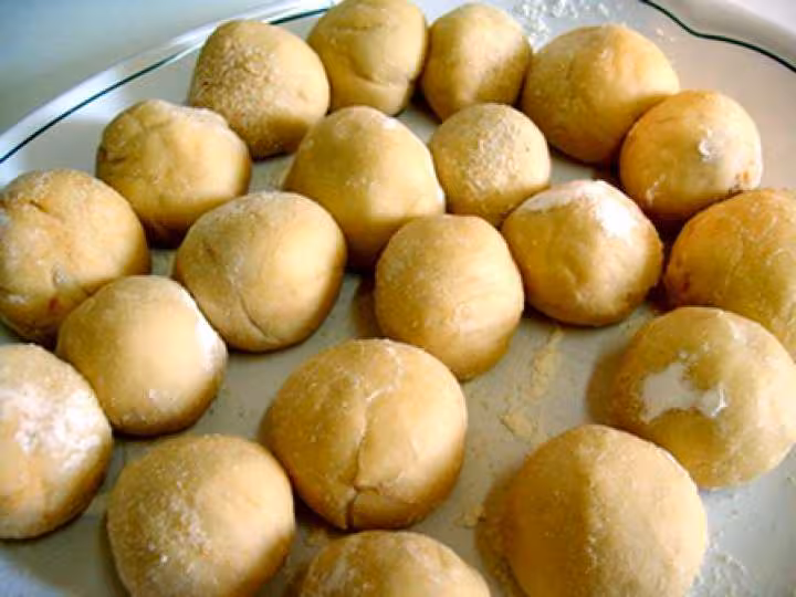 Bouchees au thon avant cuisson