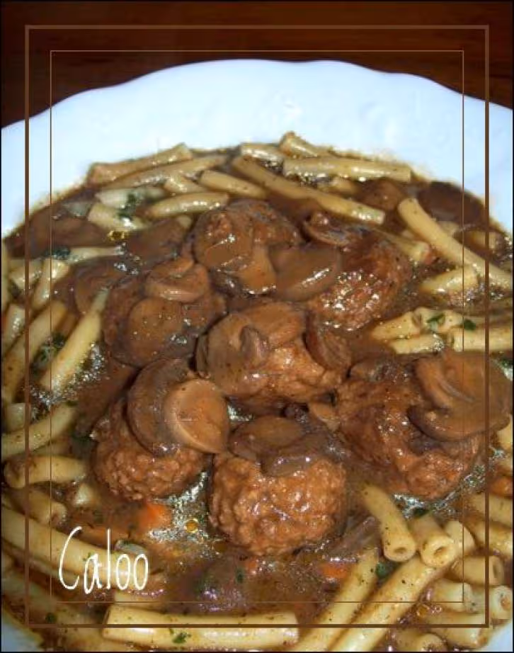 Boulettes en sauce