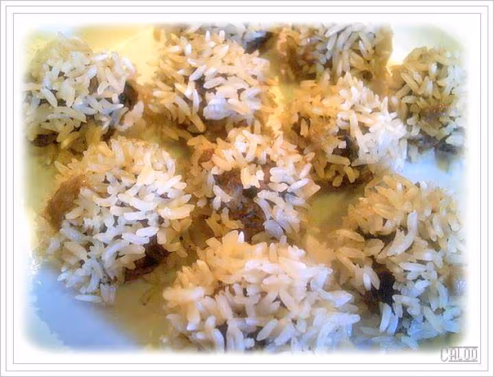 Boulettes perlees