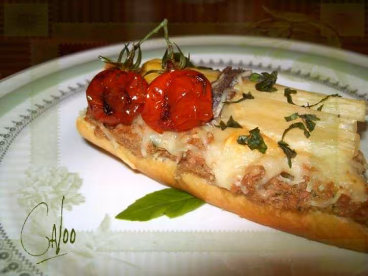 Canape aux asperges