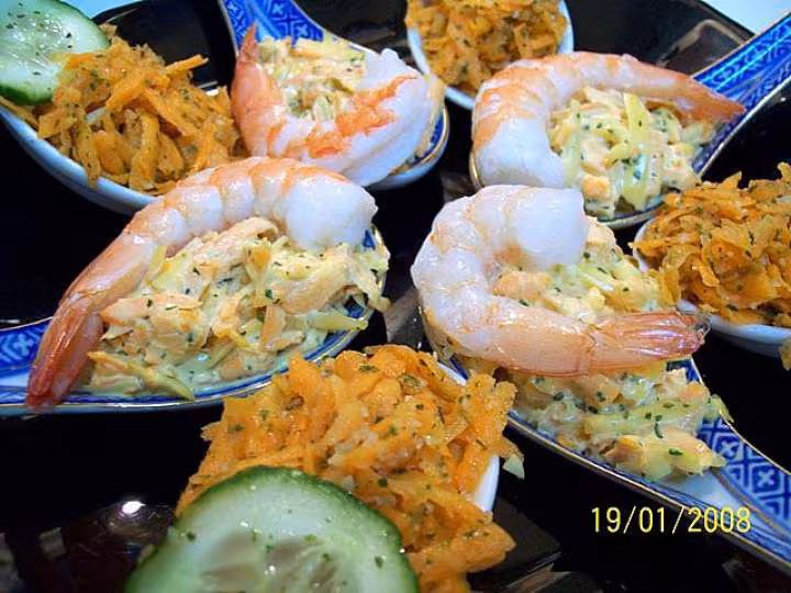 Carottes rapees au fromage