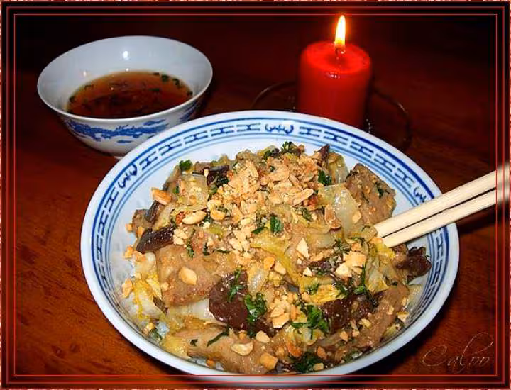 Chou chinois a la vietnamienne