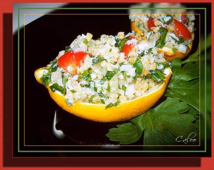 Citrons farcis