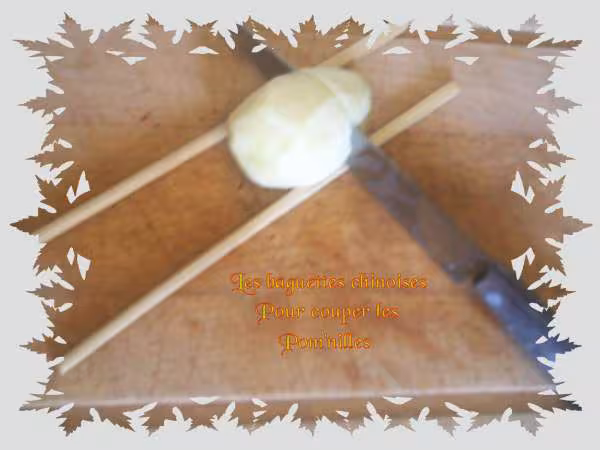 Comment couper les pom nilles