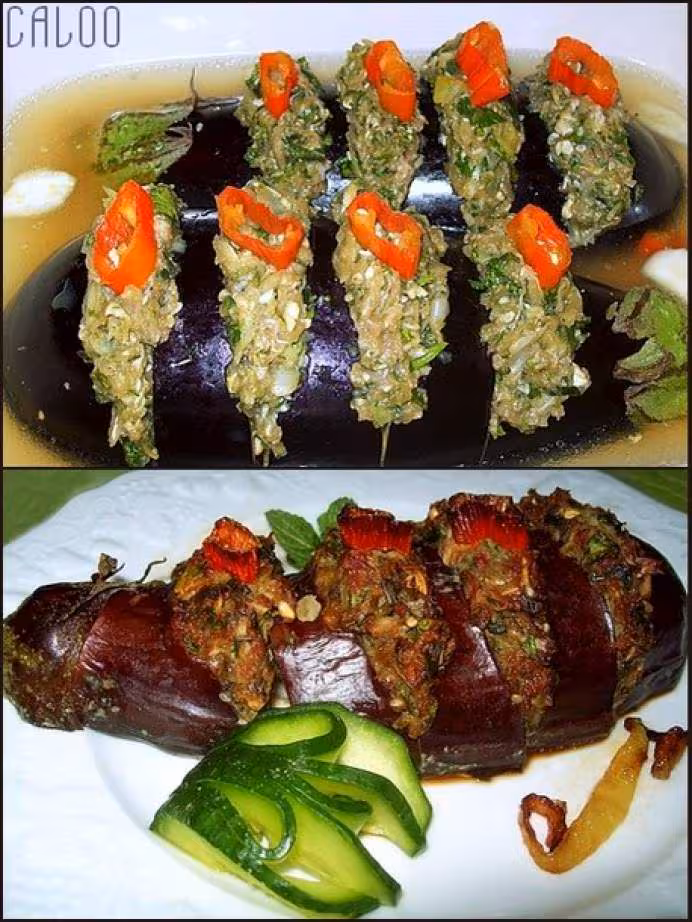 Courgette farcie a la vietnamienne