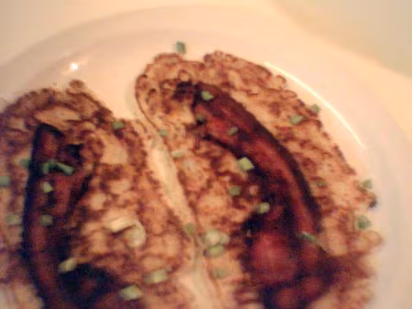 Crepe au lard gruyere