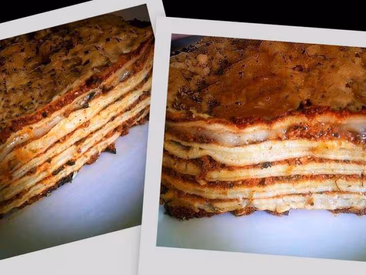 Crepes facon lasagnes