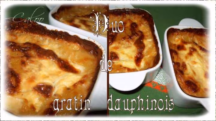 Duo de gratin dauphinois