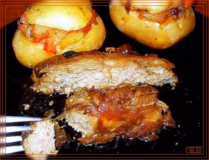 Endives fourrees et pommes de terre farcies a la paysanne