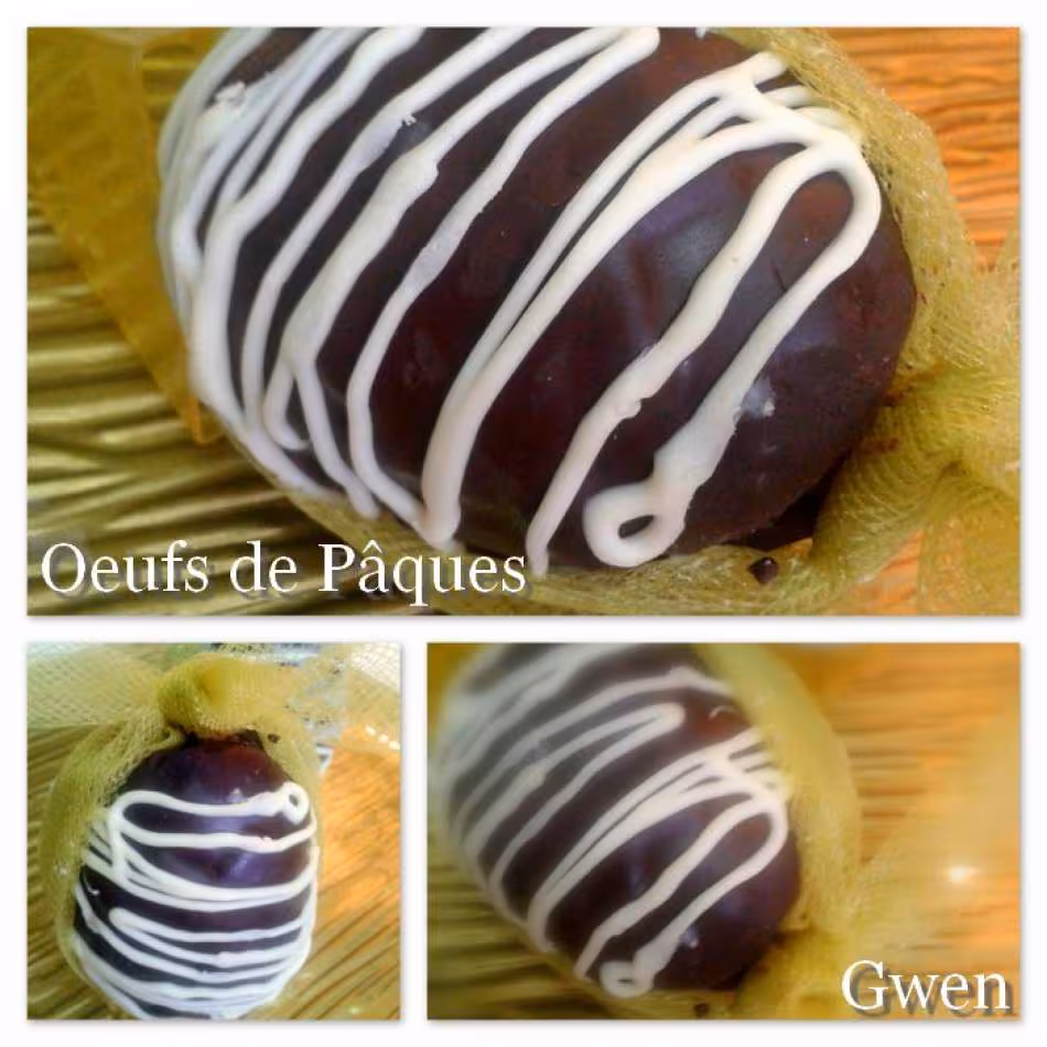Gateaux oeufs de paques de ma fille gwen