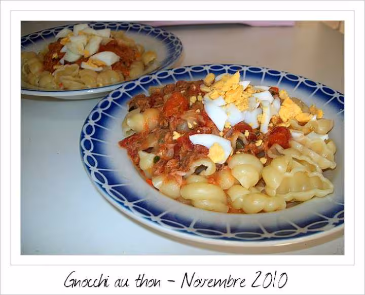 Gnocchi au thon