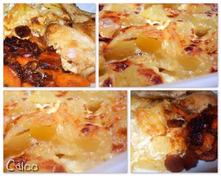 Gratin au camembert