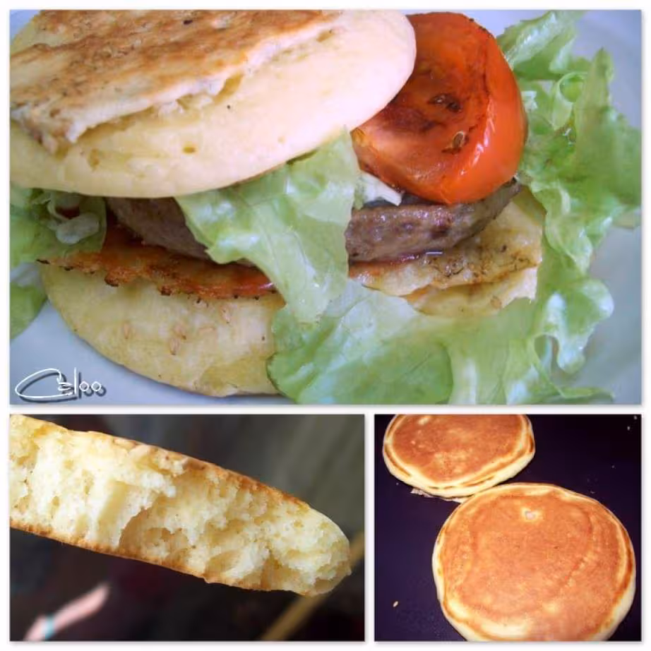 Hamburger aux crepes