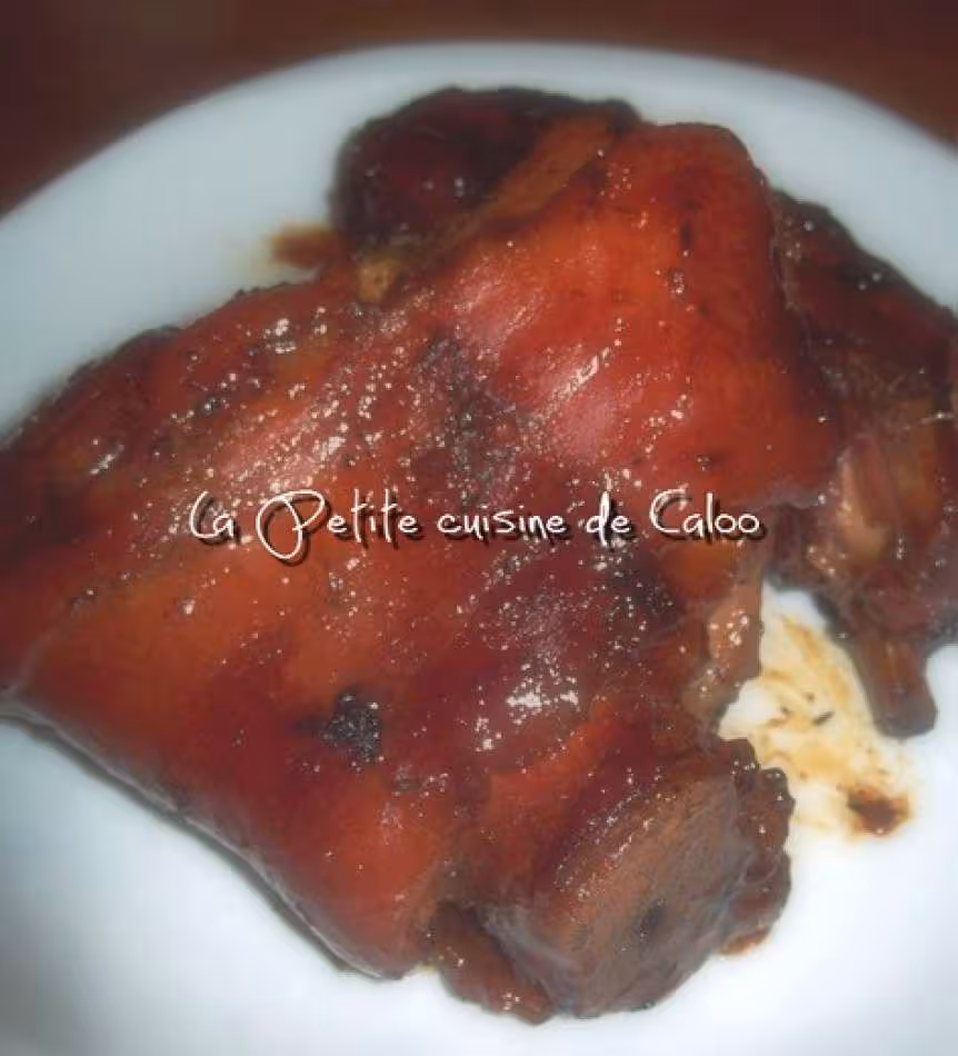 Jarret de porc brais