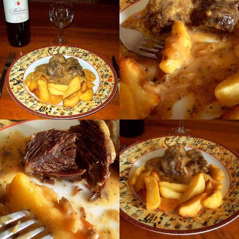 Joue de boeuf a la biere