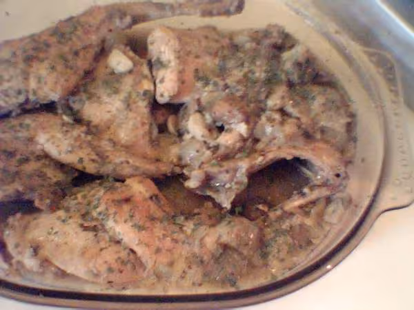 Lapin en sauce