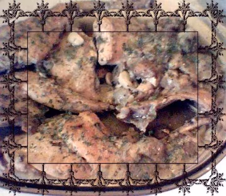 Lapin sauce au pain