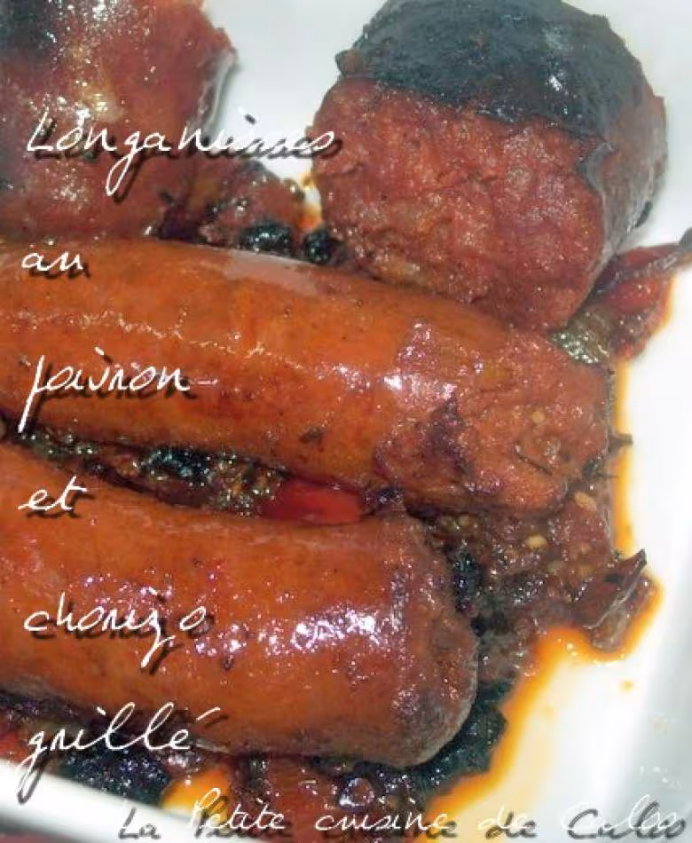 Longanisse et chorizo grille