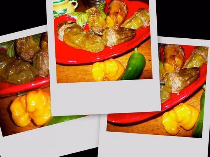 Mini poivrons cuits