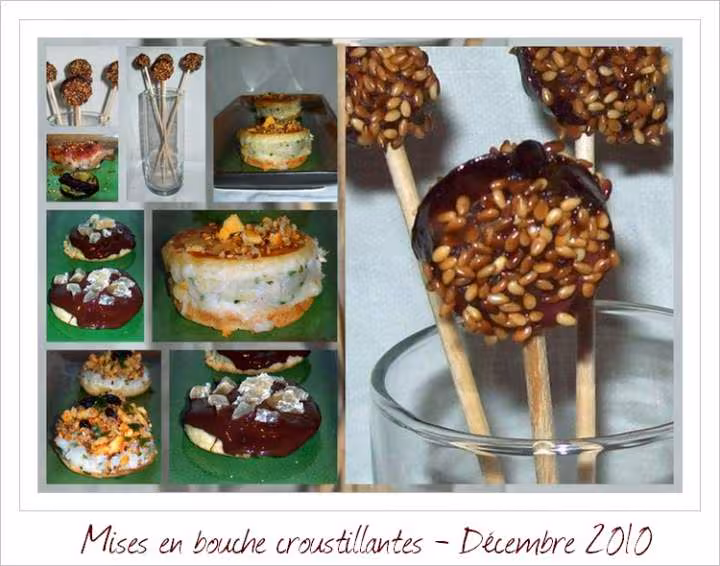 Mises en bouche croustillantes