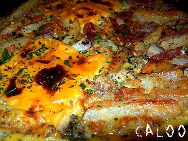 Omelette aux frites