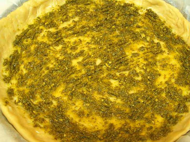Pesto tarte sardine