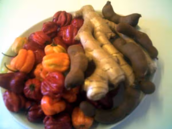 Piments citrouille gingembre et tamarin