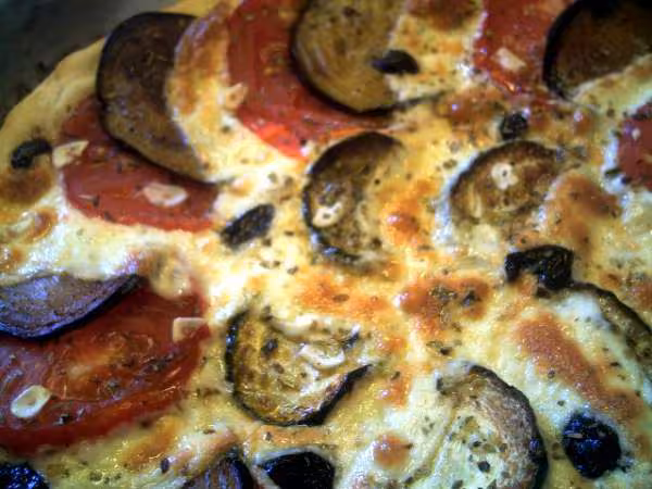 Pizza aux legumes