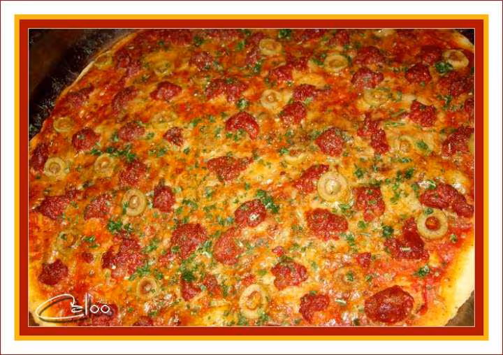 Pizza orientale