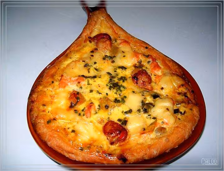 Poelon de saumon et st jacques au lait de coco